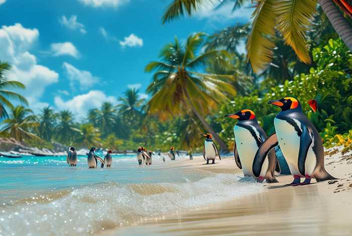 企鹅最生活 - 企鹅生活在赤道附近吗 企鹅最生活 - 企鹅生活在赤道附近吗