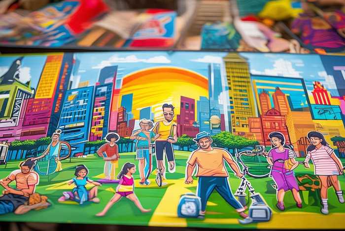 生活宣传海报；生活宣传海报设计