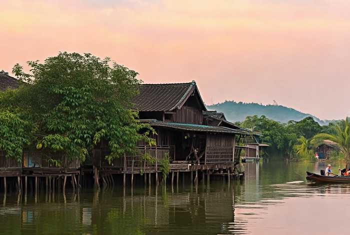 惬意水乡生活（惬意水乡生活的句子）