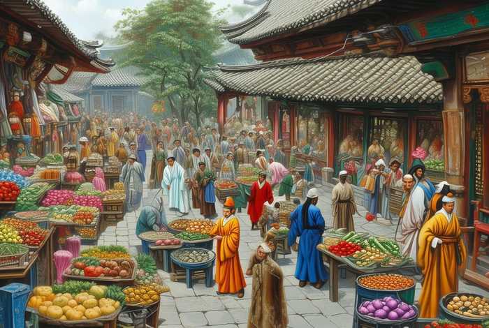 明代生活风俗古画 明代生活风俗古画图片