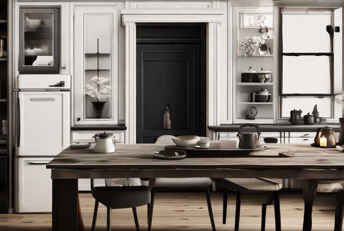 生活用品黑白装饰画（生活用品黑白装饰画怎么画）