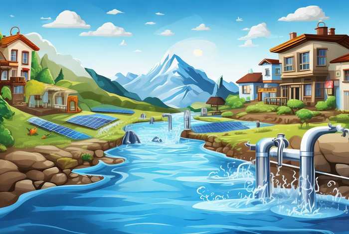 生活用水从哪里来图片 - 日常生活用水从哪里来