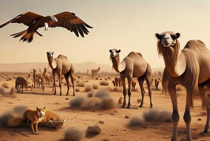 生活在沙漠里的动物有哪些种类（生活在沙漠里的动物有哪些种类图片）