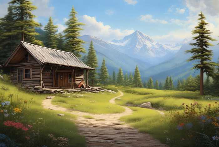 山里逍遥生活，大山里的逍遥生活