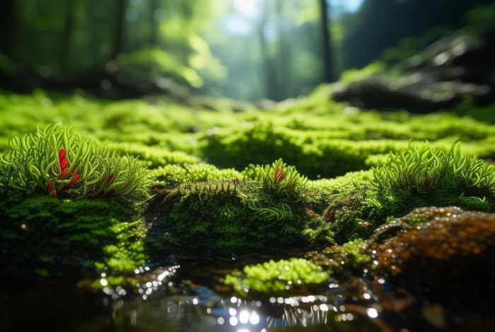生活在潮湿陆地的藻类植物有哪些（生活在潮湿陆地的藻类植物有哪些图片）