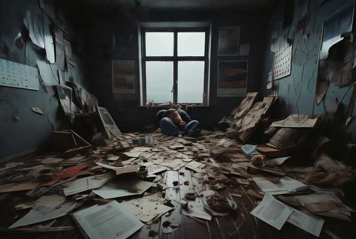 生活崩溃的说说心情句子 - 生活崩溃的说说心情句子图片