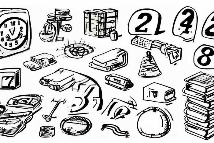 生活中带数字的物体(生活中带数字的物体简笔画) 生活中带数字的物体(生活中带数字的物体简笔画)