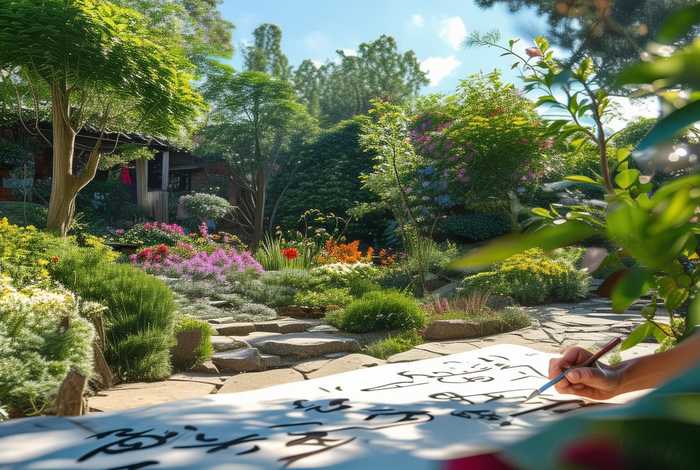 生活气象万千美好近在咫尺书法怎么写 - 生活气象万千美好近在咫尺