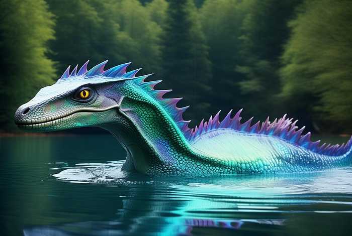 生活在水里的恐龙是什么颜色、生活在水里的恐龙是什么颜色的