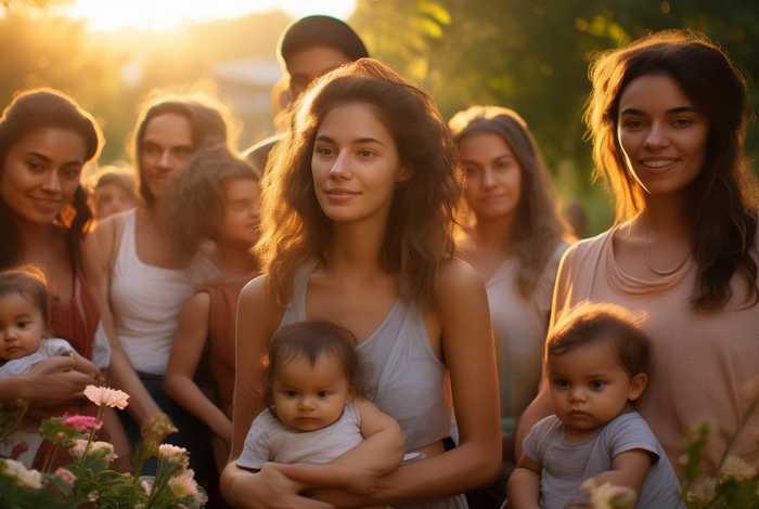 每一个女孩子都是母亲，每一个女孩子都是母亲的英文