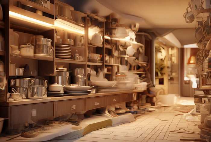 生活用品展装饰，生活用品展示