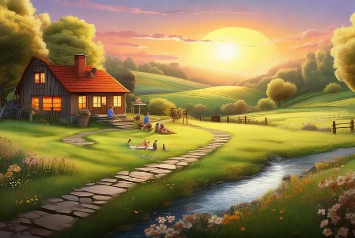 惬意的乡村生活作文、惬意的乡村生活作文题目