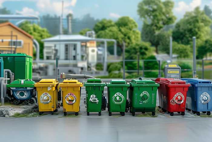 生活垃圾处理工艺流程图、生活垃圾处理工艺流程图片