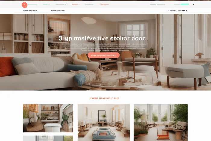 生活家居网站首页设计，生活家居网站首页设计图