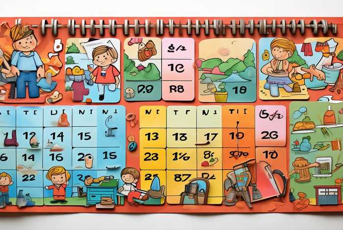 生活台 生活台历手工制作三年级