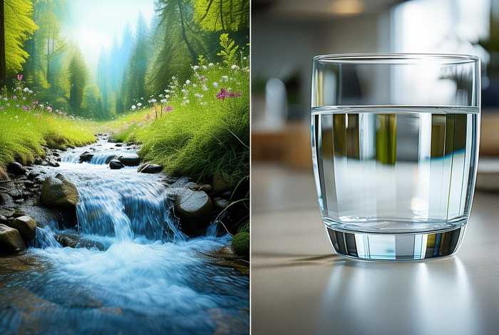 生活水和饮用水图片；生活水和饮用水图片区别