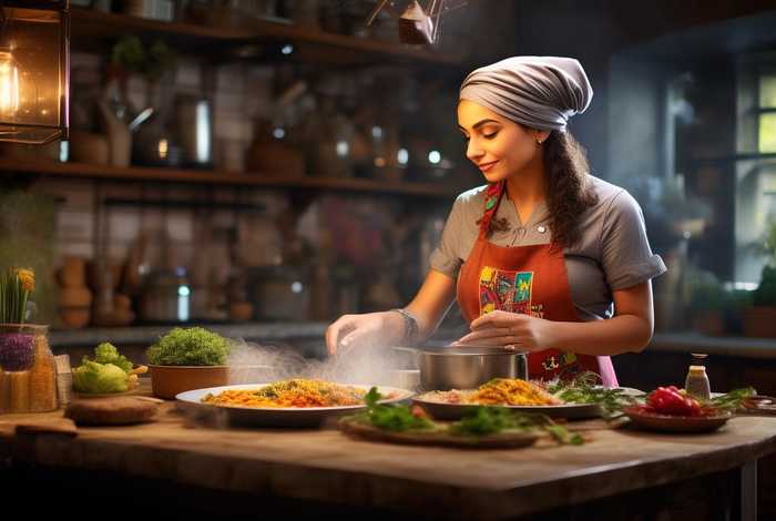 生活的本领就是做美食的句子（生活的本领就是做美食的句子怎么写）