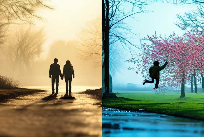 生活中有关前后的图片 - 生活中有关前后的图片有哪些