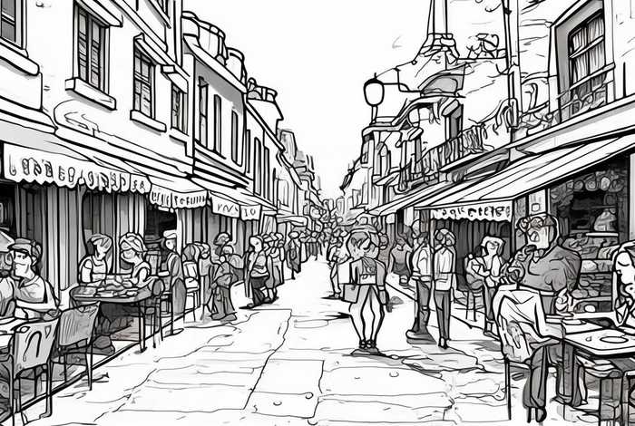 生活情景图片大全（生活情景图片大全简笔画）