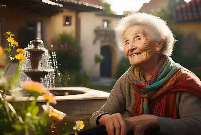 欧美老太的生活；欧美老人的生活状态