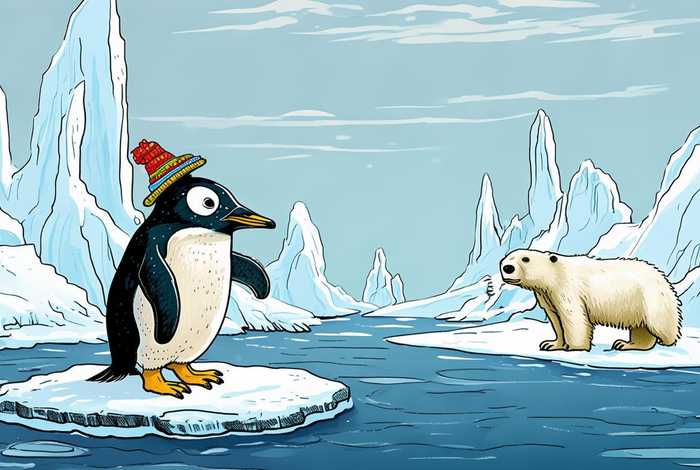 企鹅为什么生活在南极不在北极、企鹅为什么生活在南极不在北极呢