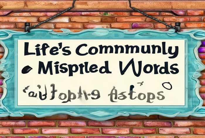 生活中的易错字广告牌;生活中的易错字广告牌怎么写 生活中的易错字广告牌;生活中的易错字广告牌怎么写