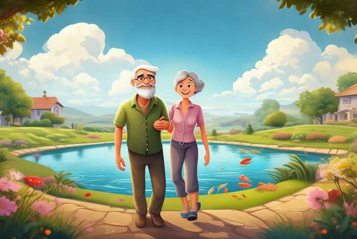 生活如诗、生活如诗如画,事业顺心顺遂,家庭美满安康