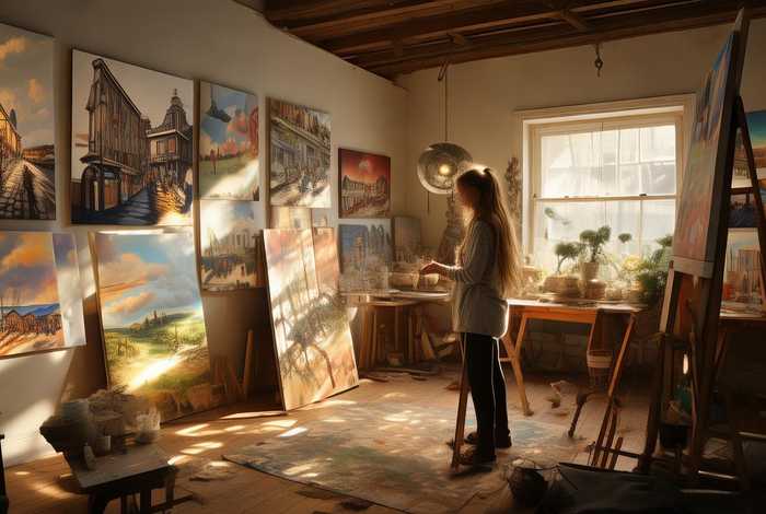 生活的交集绘画作品欣赏与心得体会；生活的交集绘画作品欣赏与心得体会500字