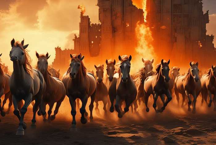 生活在经验里 直到大厦崩塌 一万匹脱缰的野马 - 生活在经验里,直到大厦崩塌,一万匹脱缰的马