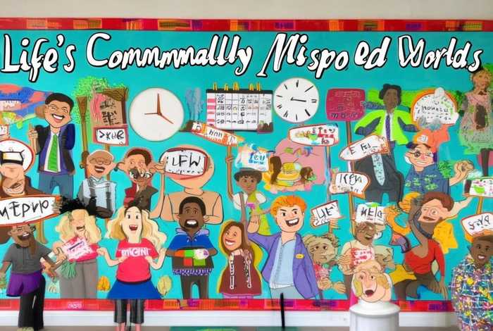 生活中的易错字板报；生活中的易错字手抄报