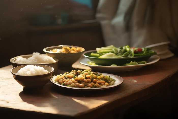 生活水平低的饭菜图片 生活水平低的饭菜图片真实