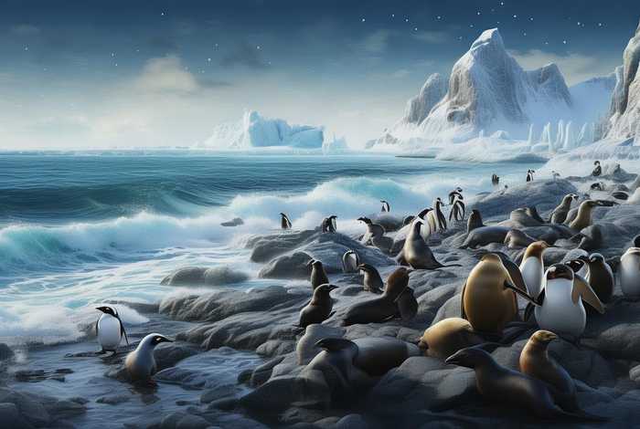 企鹅海豹海狮生活在什么地方；海狮和企鹅生活在一个地方吗？