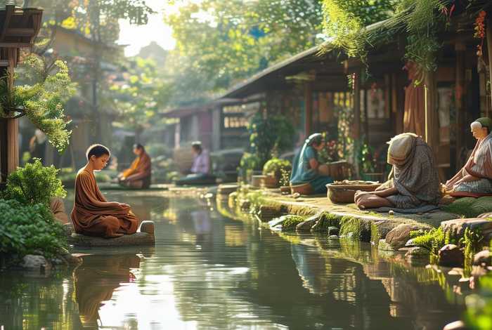 生活无处 生活无处不修行,人间处处是道场