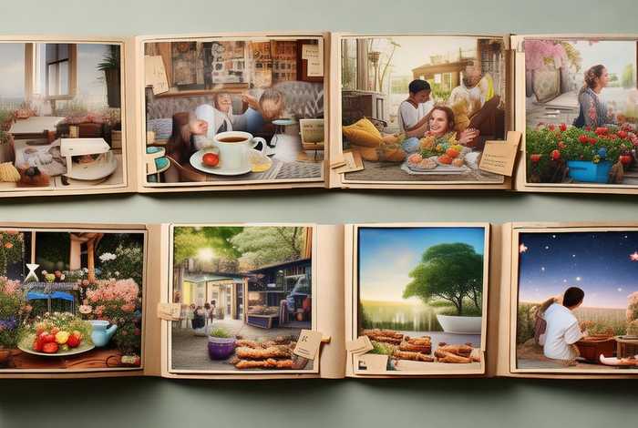 生活微记录纪念册,七篇每篇400字 - 生活记录册图片