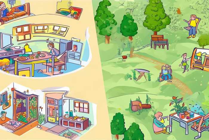 生活活动概念解释、生活活动概念解释图