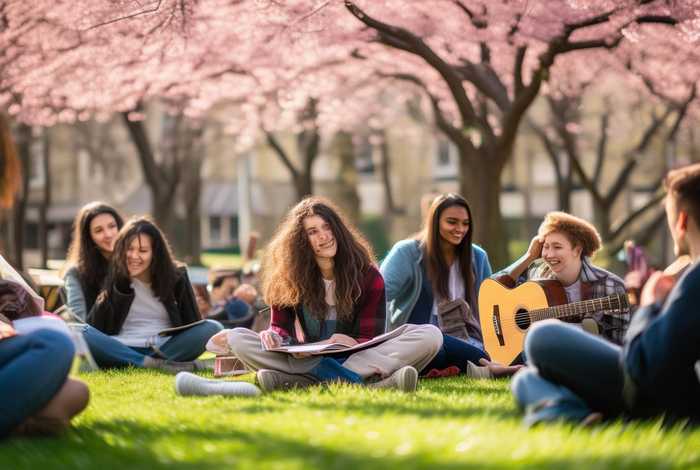 同学的校园生活（同学们的校园生活）