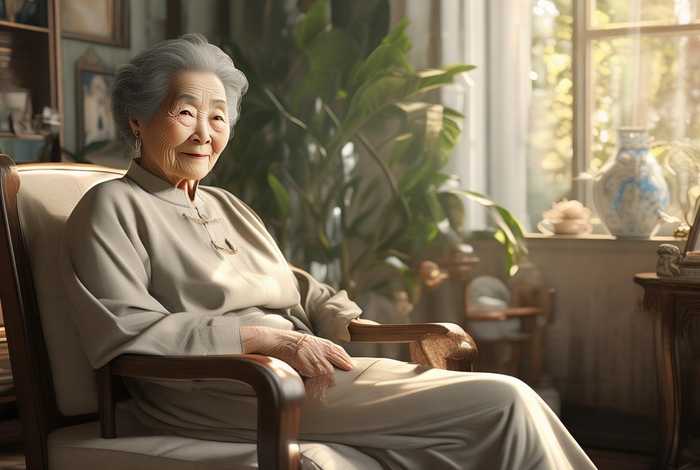 于凤至老年如何生活；于凤至晚年的生活照