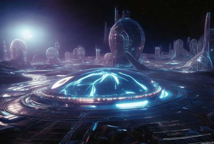 外星生活舱,外星生活基地的画 外星生活舱,外星生活基地的画