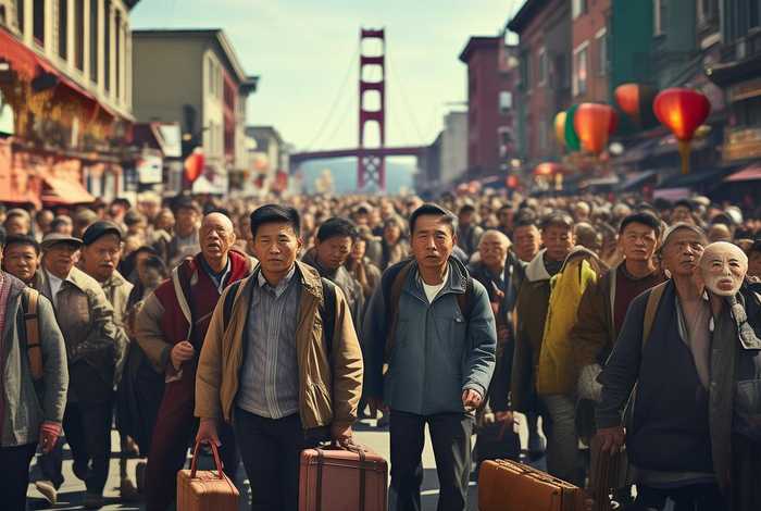中国人移民美国的真实生活,中国移民美国的人数 中国人移民美国的真实生活,中国移民美国的人数