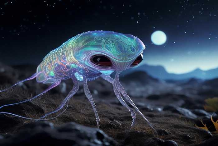 外星生物图片;外星生物图片画 外星生物图片;外星生物图片画