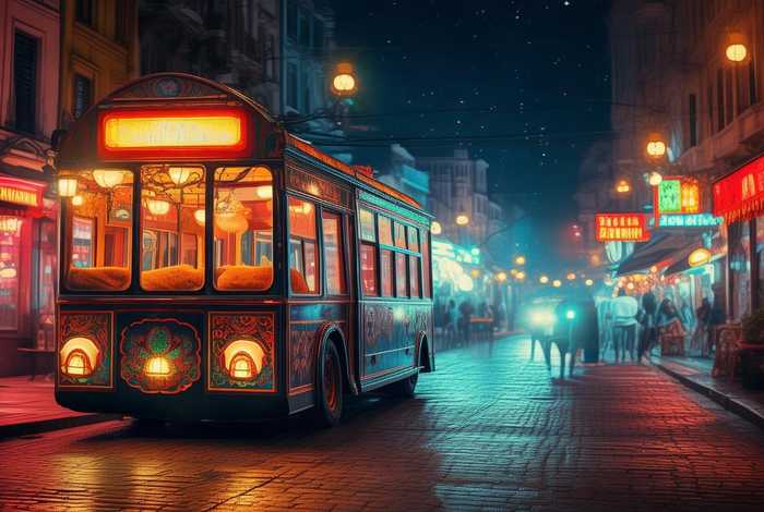 夜晚土耳其夜生活照片、土耳其夜巴