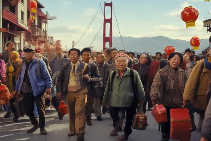 中国人移民美国的真实生活,中国移民美国的人数 中国人移民美国的真实生活,中国移民美国的人数