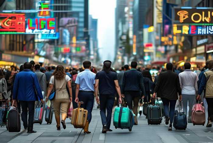 为了生活人们四处奔波英语、为了生活人们四处奔波英语翻译
