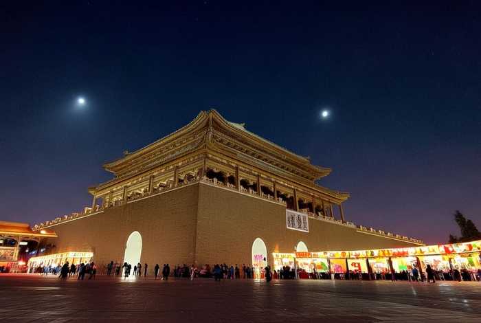 天门夜深；天门夜晚好玩的地方