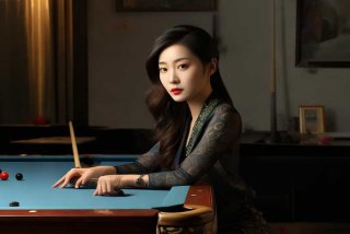 台球明星潘晓婷生活照（台球明星潘晓婷生活照片高清）