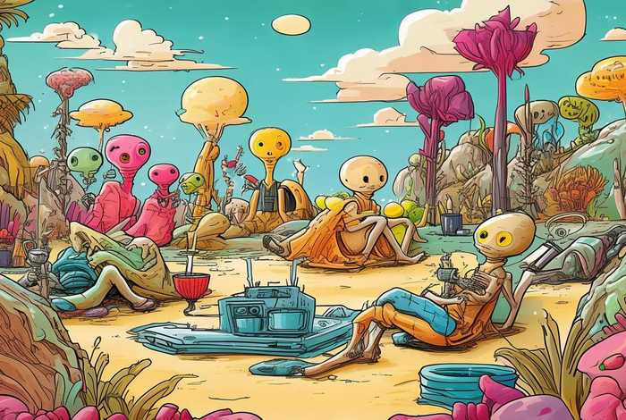 外星生活简笔画 - 外星生活简笔画图片 外星生活简笔画 - 外星生活简笔画图片