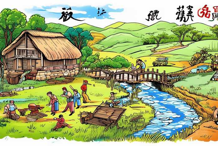 下乡生活手抄报图片；下乡生活手抄报图片大全