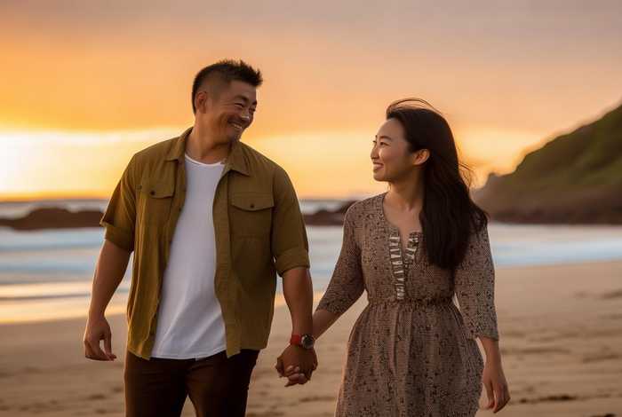 亚洲夫妇在澳大利亚，亚洲夫妇在澳大利亚生活