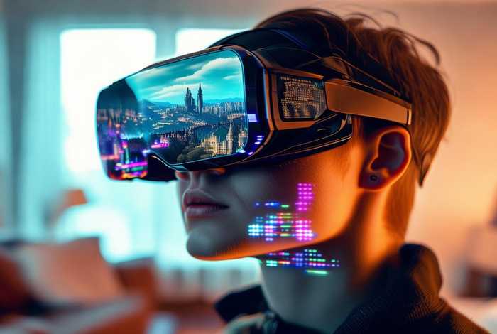 一眼看世界vr虚拟世界照进生活、vr眼镜虚拟世界