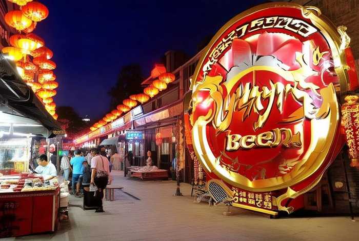 中北生活港燕京啤酒美食街;北京燕京啤酒晋中有限公司 中北生活港燕京啤酒美食街;北京燕京啤酒晋中有限公司